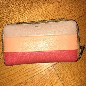 FOSSIL ZIP WALLET!!!